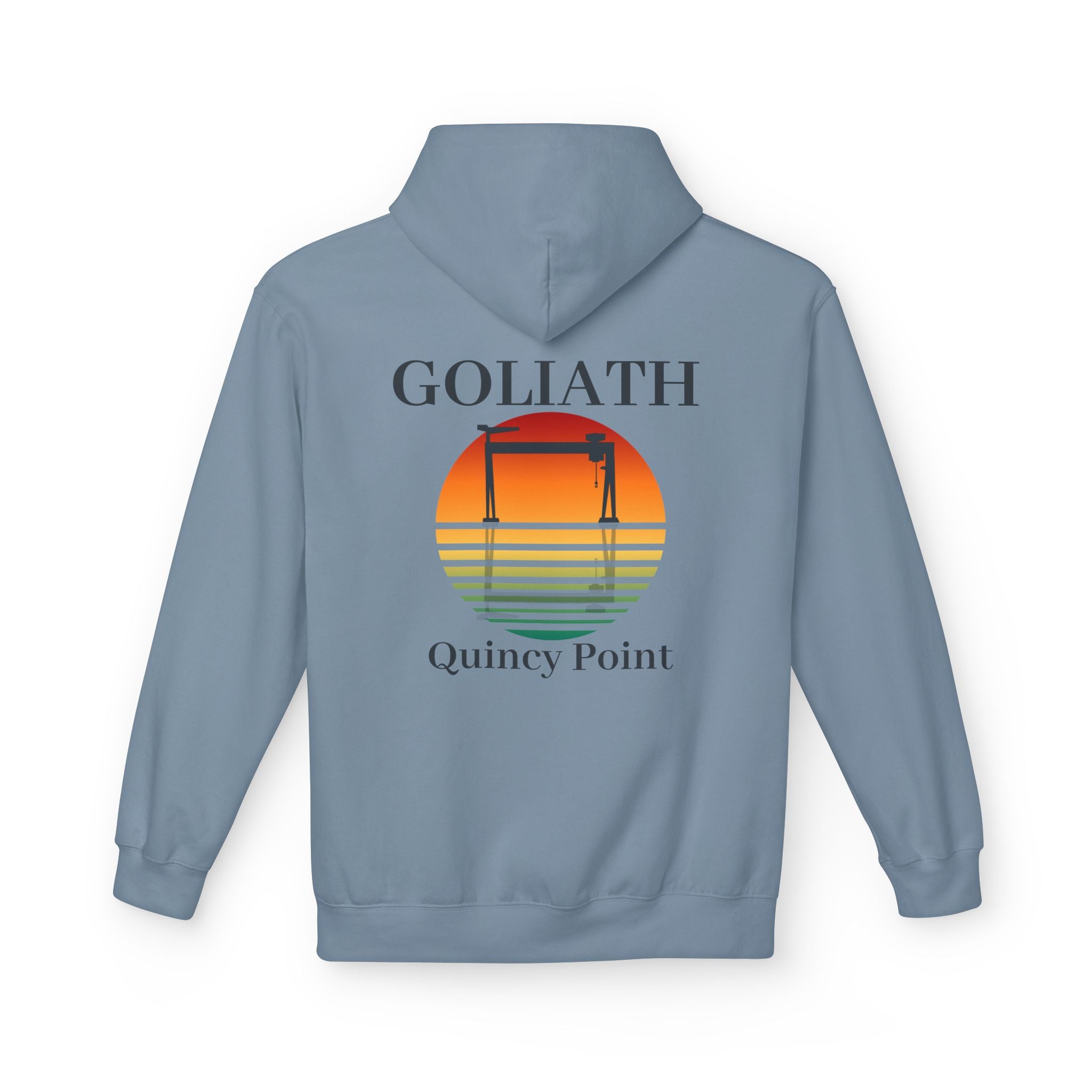 Fore River Shipyard Goliath Sunset Hoodie