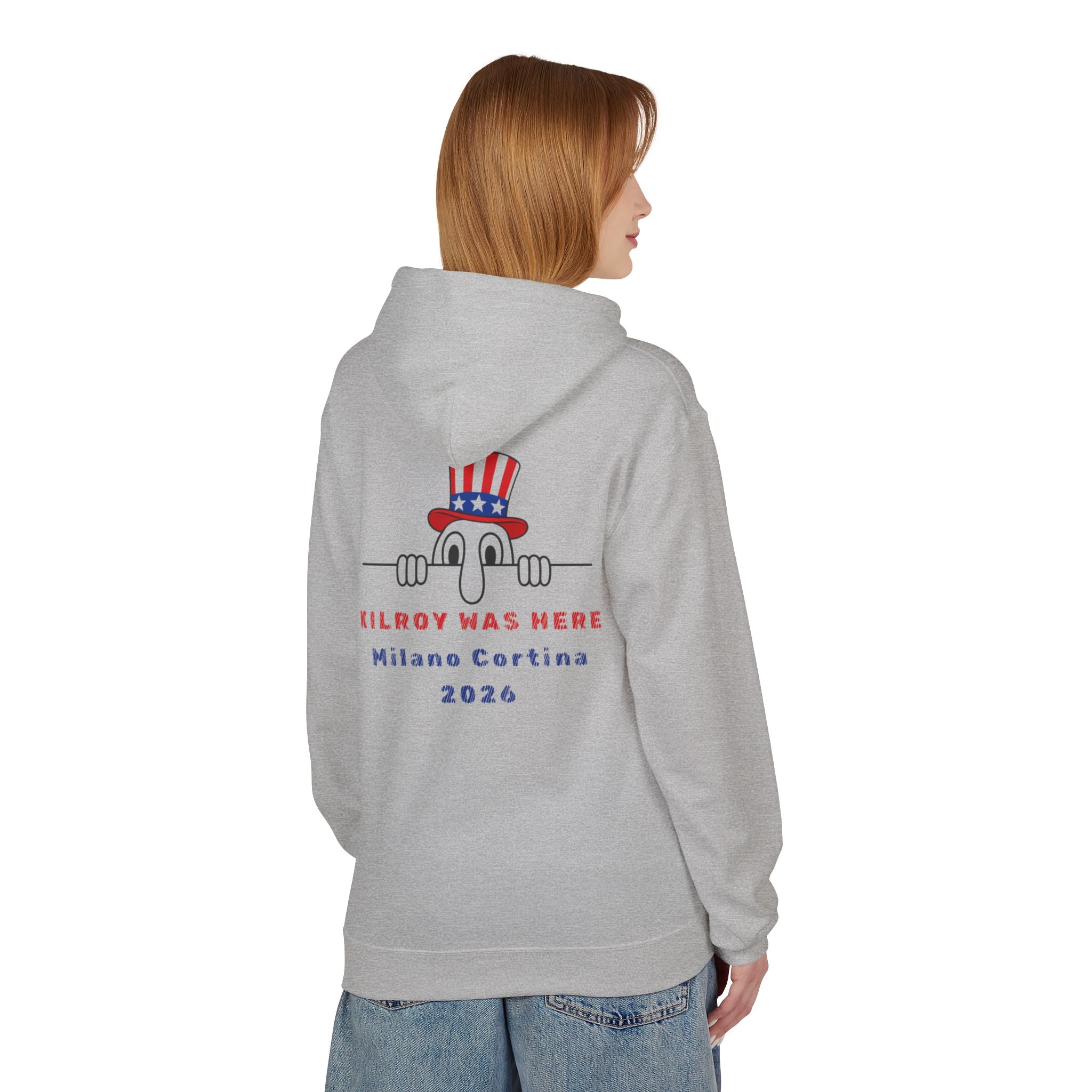 U.S.A. Kilroy Was Here  Winter Games 2026 Softstyle Hoodie