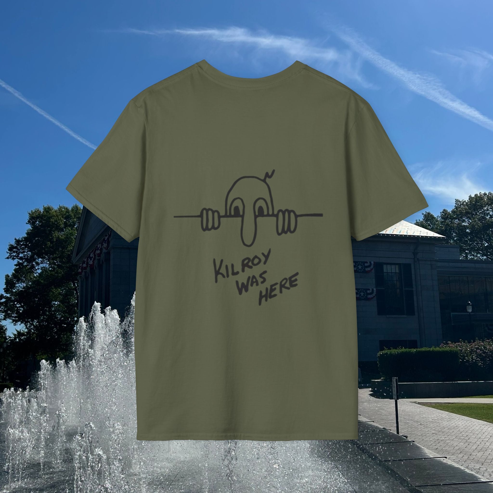 Kilroy Was Here Softstyle T-shirt