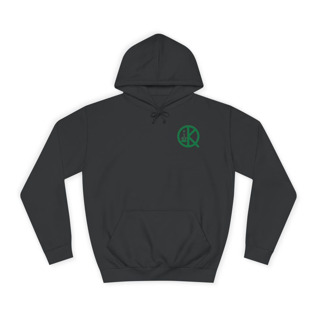 Quincy Kid- Celtic Green Emblem Hoodie