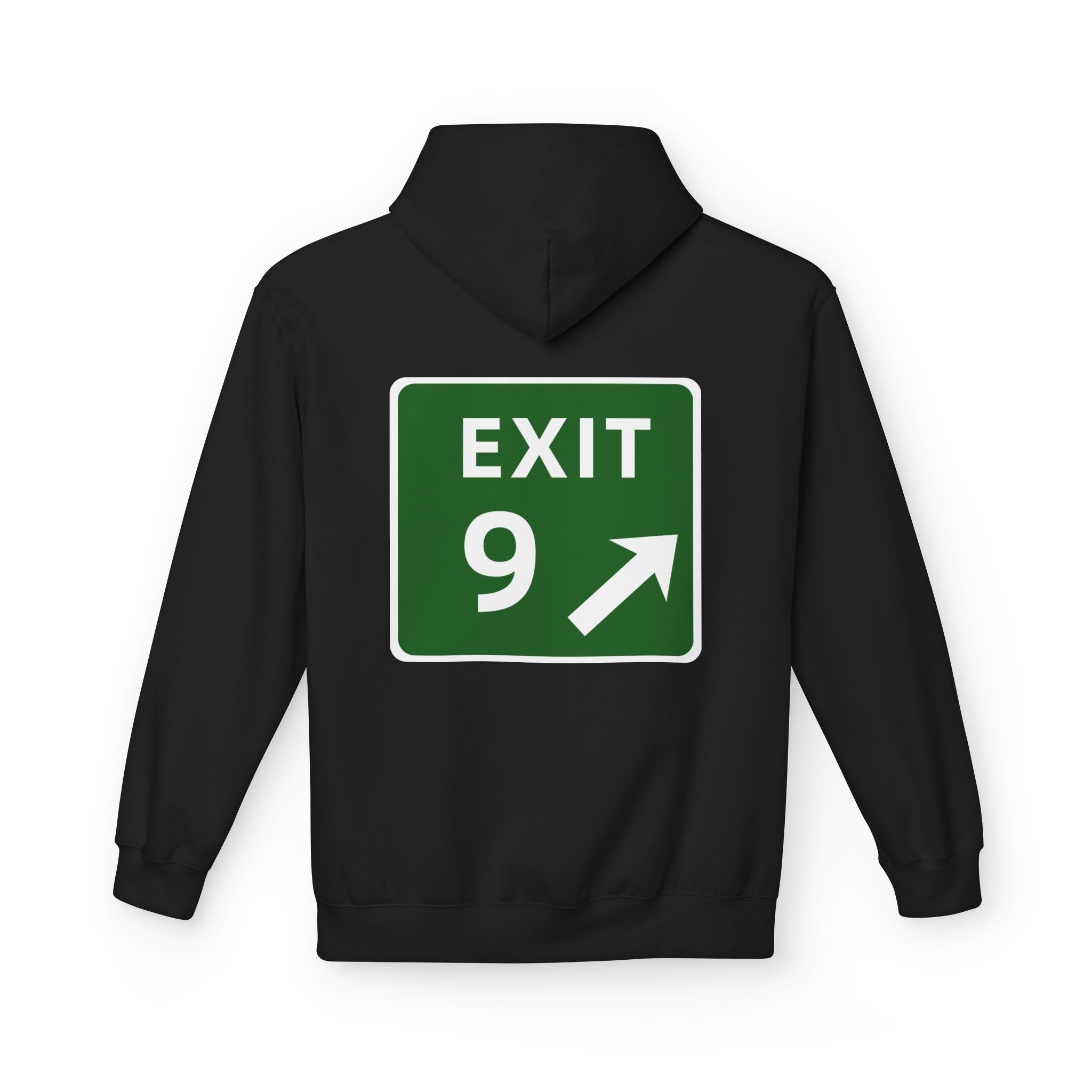 Exit 9 Softstyle Hoodie- Bryant Ave/West Quincy