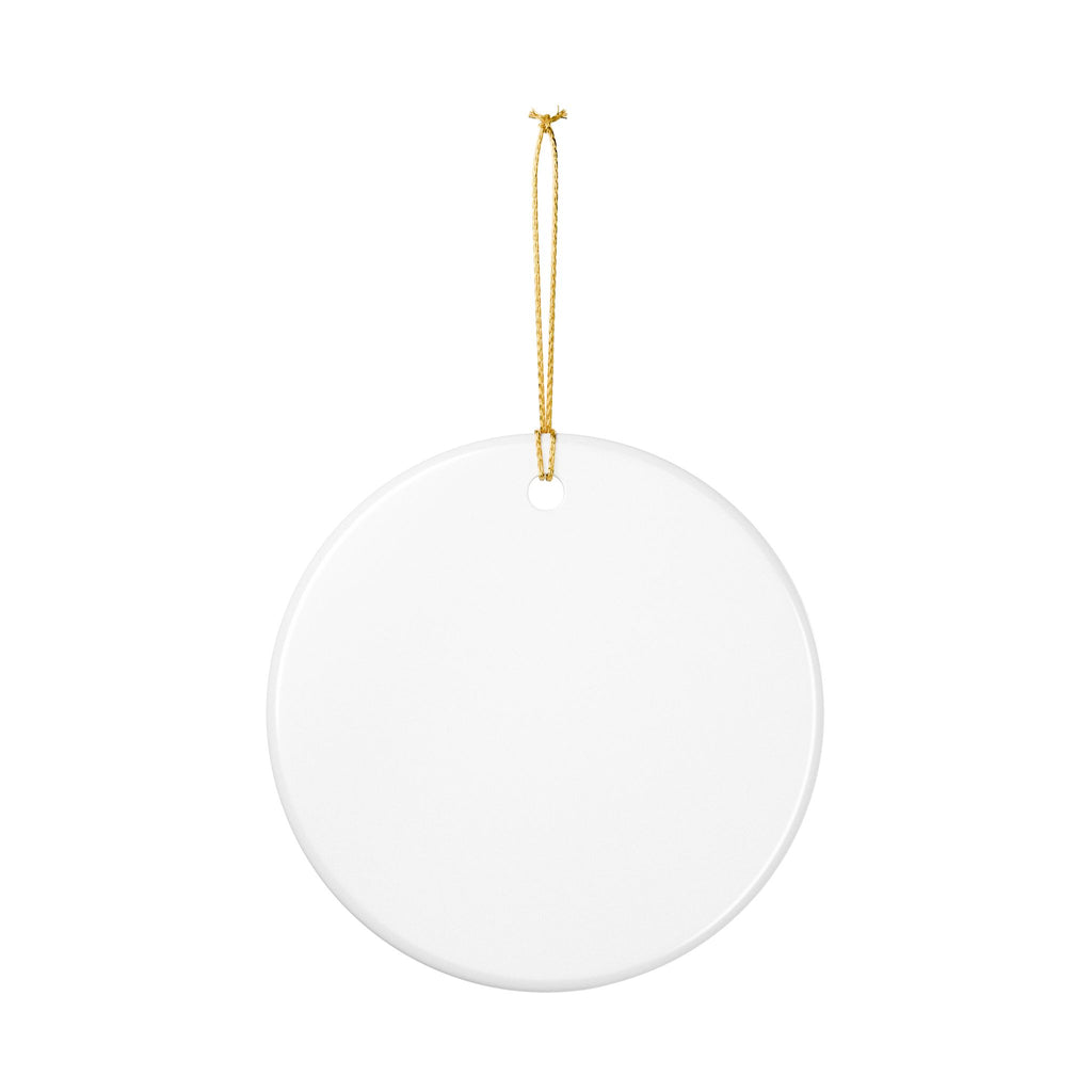 Quincy Center Holiday Ceramic Ornament