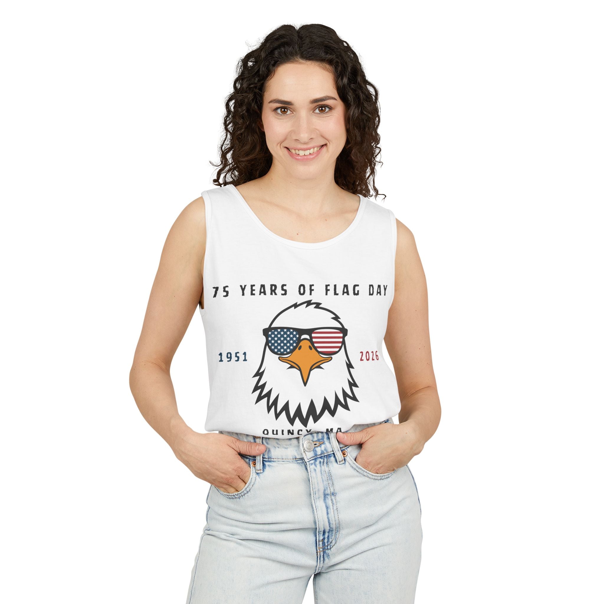 Bald Eagle Flag Day 2026 Tank Top