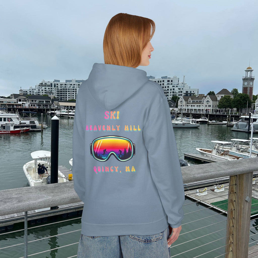 Ski Heavenly Hill Softstyle Hoodie- QK Logo