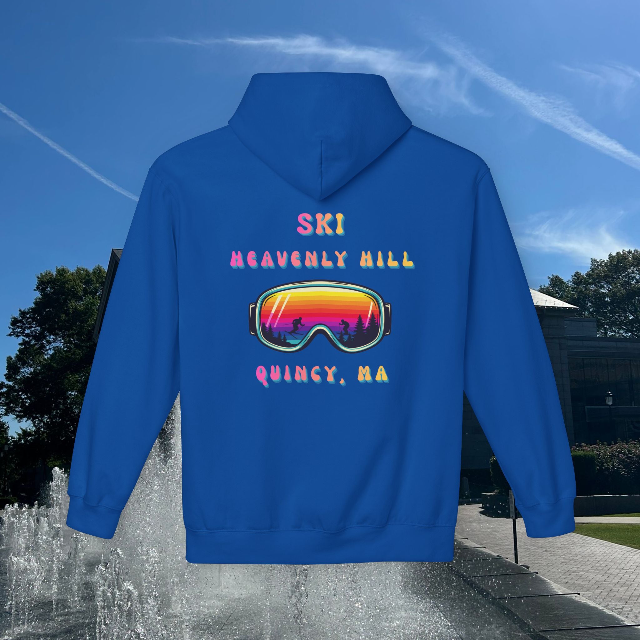 Ski Heavenly Hill Softstyle Hoodie