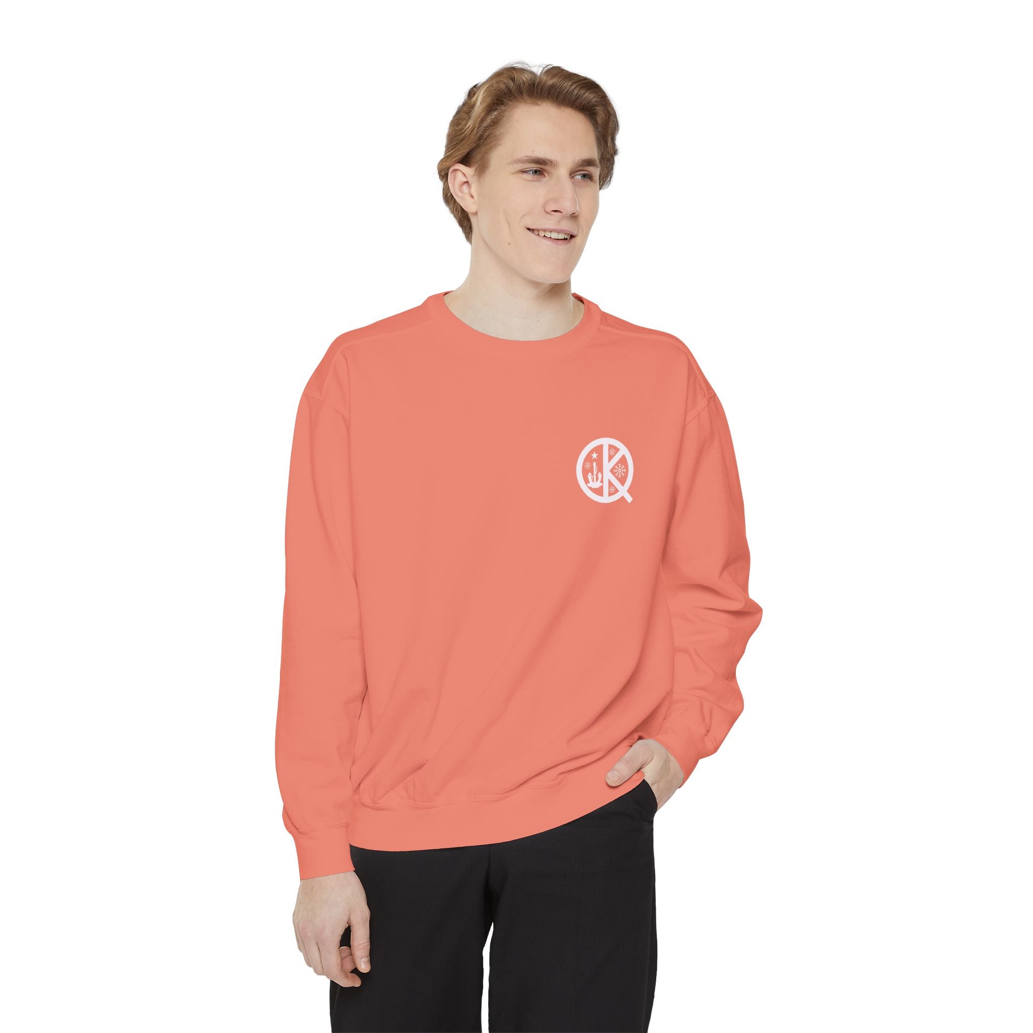 Quincy Center Holiday Sweatshirt- Back