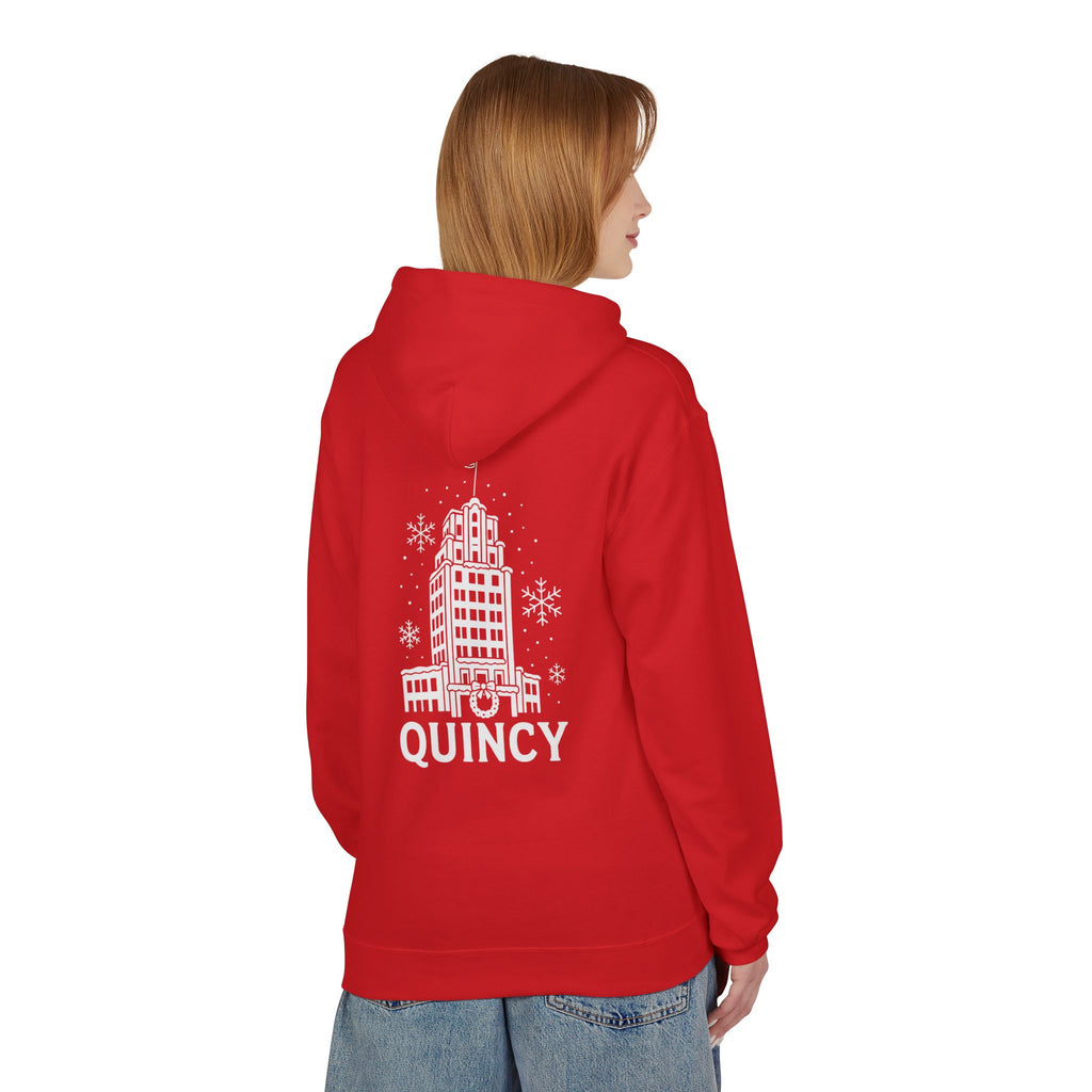 Quincy Center Holiday Scene Hoodie