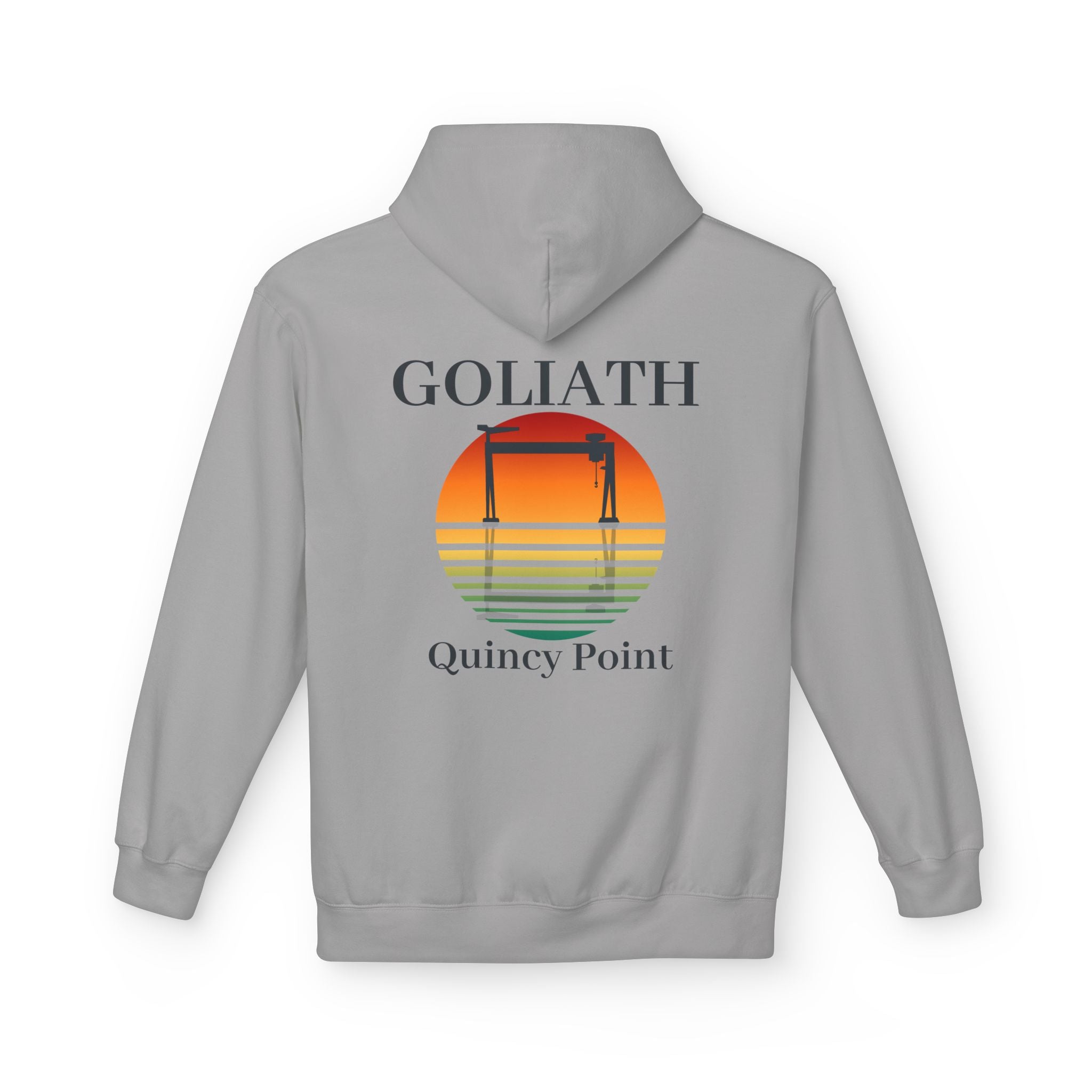 Fore River Shipyard Goliath Sunset Hoodie