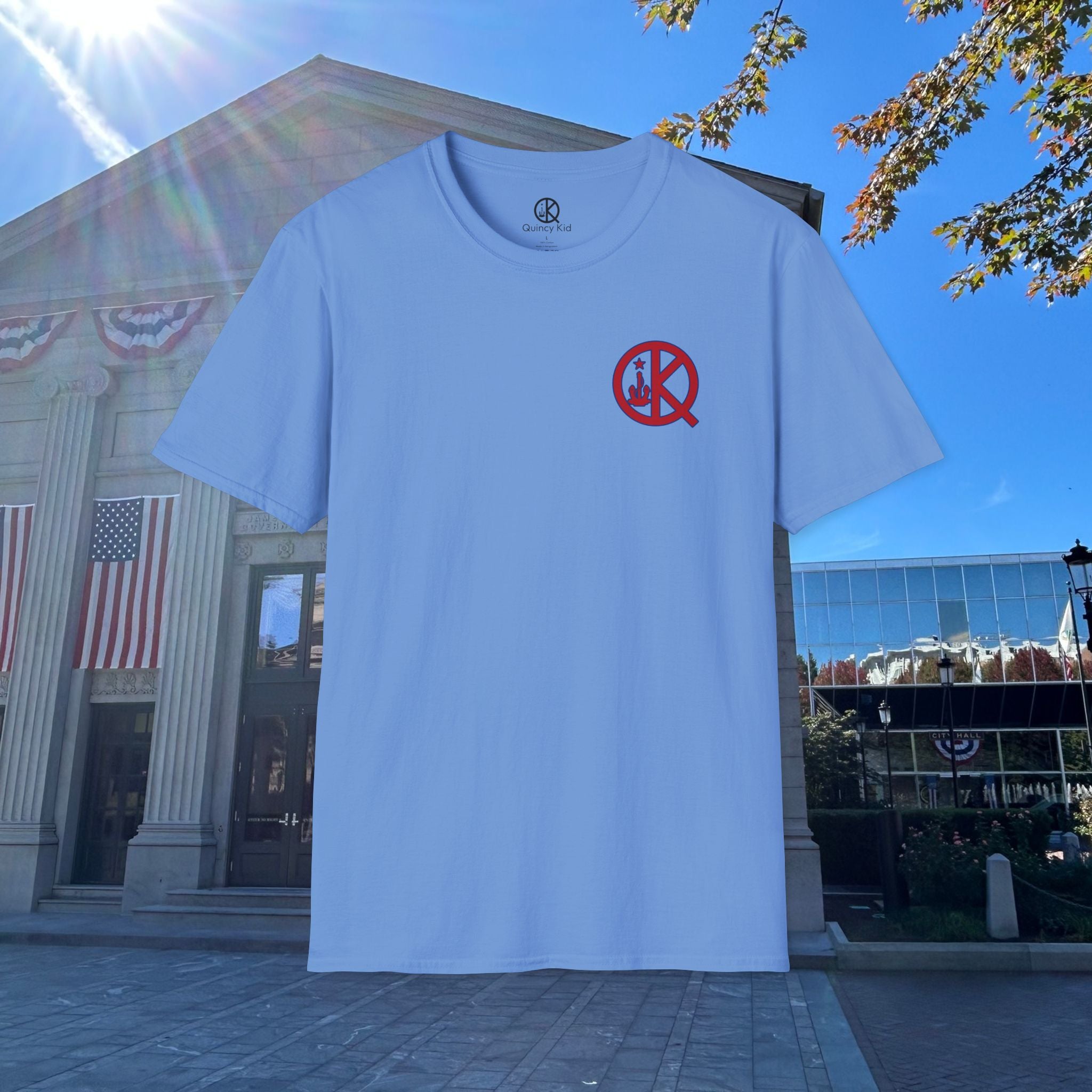 Kilroy Was Here Flag Day T-Shirt