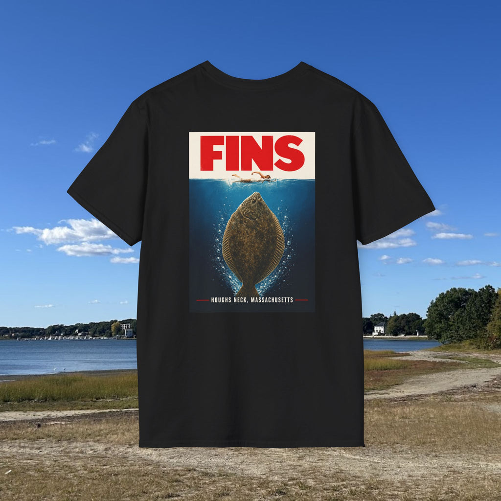 Houghs Neck Flounder Jaws T-Shirt