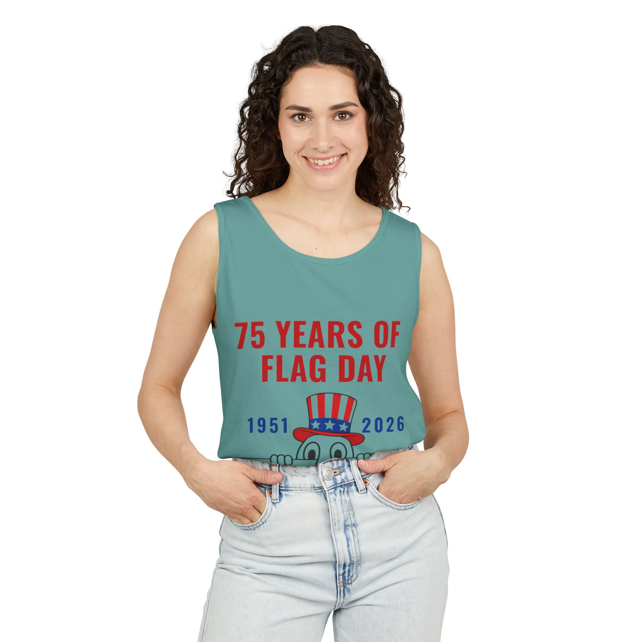 Bald Eagle Flag Day 2026 Tank Top