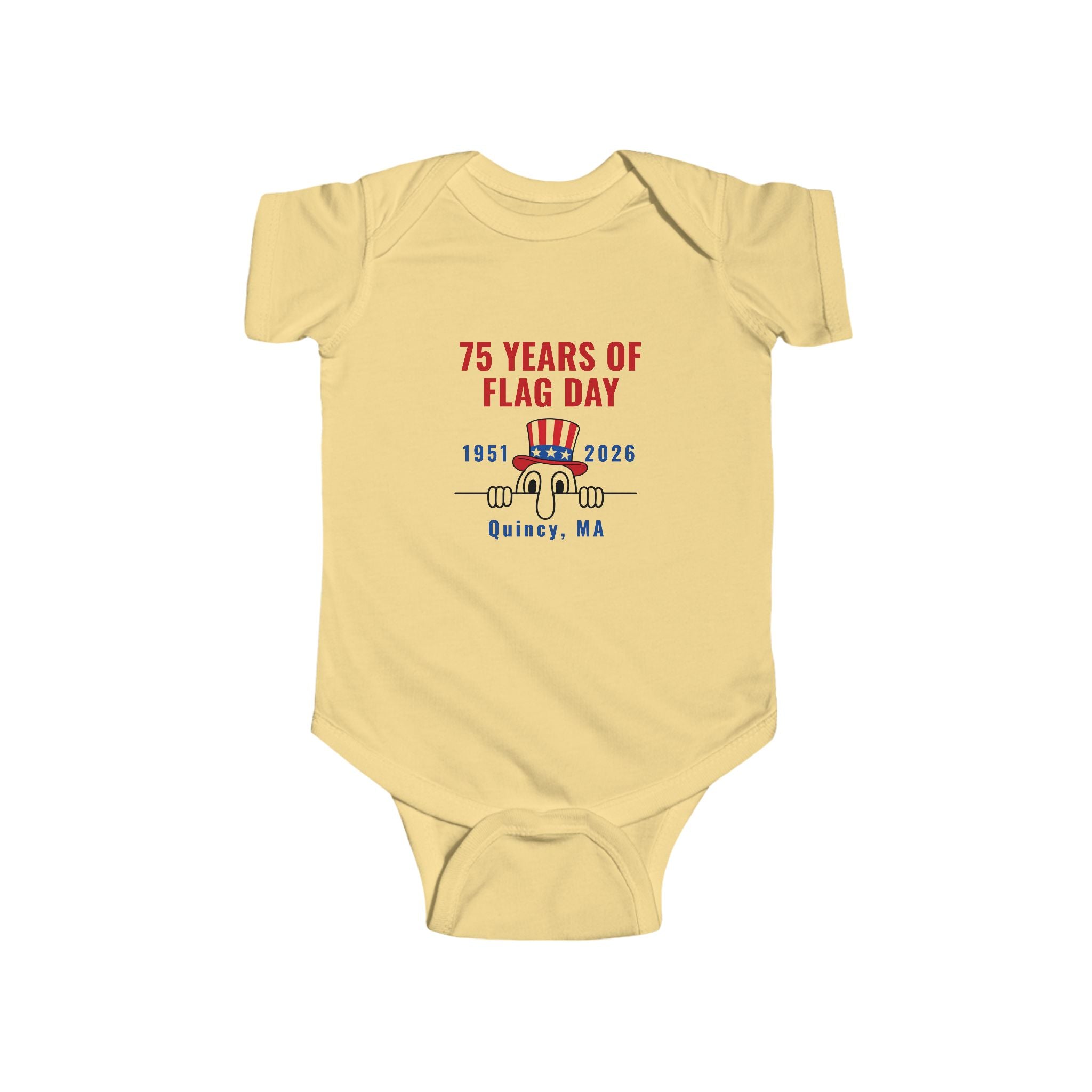 Kilroy Flag Day Onesie