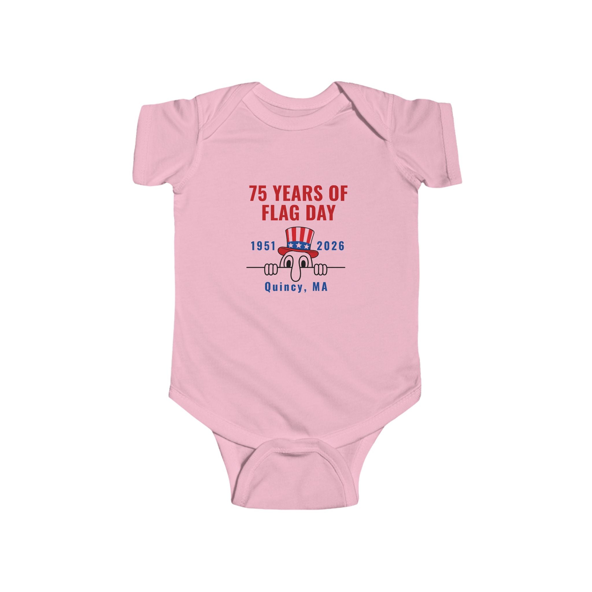Kilroy Flag Day Onesie