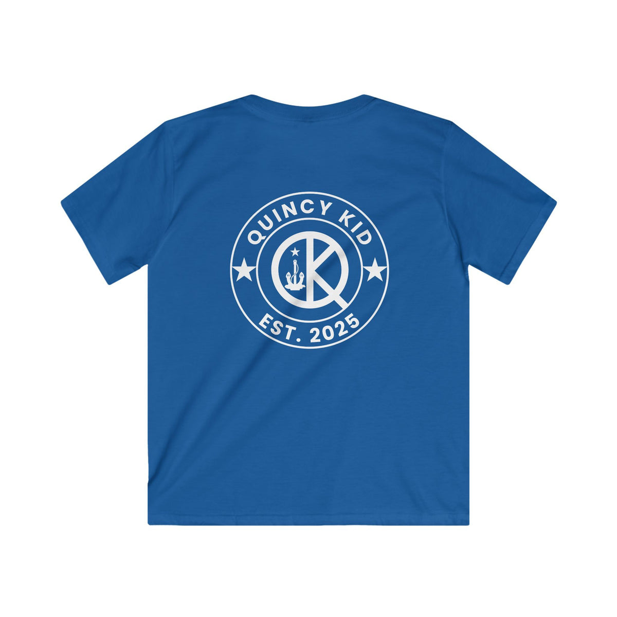 Youth Quincy Kid T-Shirt White Emblem