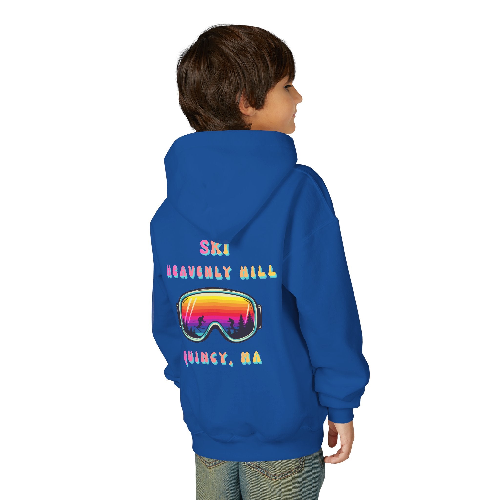 Ski Heavenly Hill Youth Softstyle Hoodie