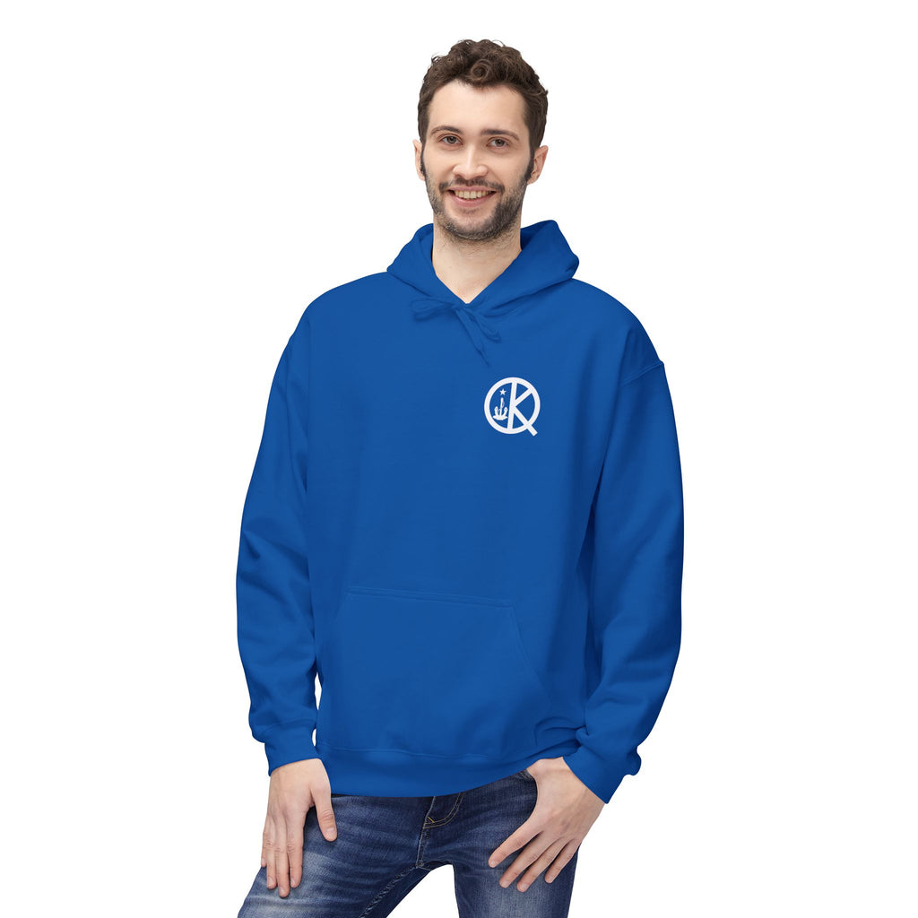 Butler's Pond Hockey Softstyle Hoodie White Text