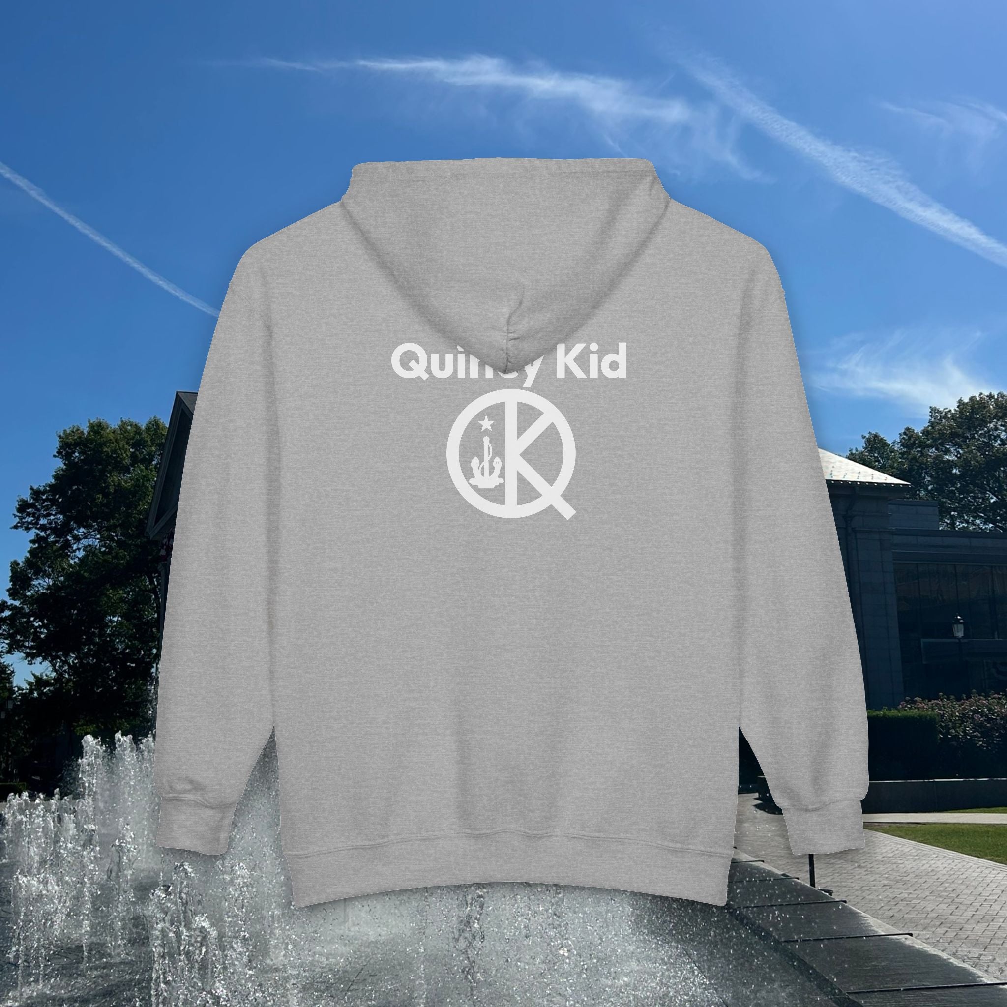 Quincy Kid Full Zip Hooded Sweatshirt