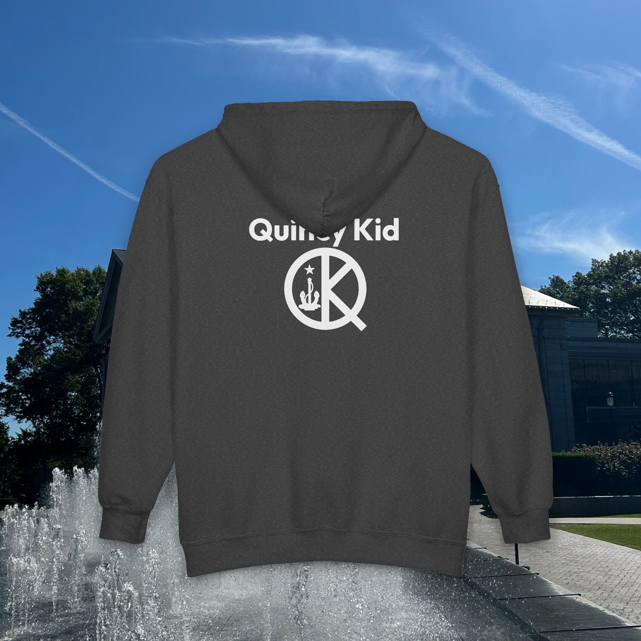 Quincy Kid Full Zip Hooded Sweatshirt
