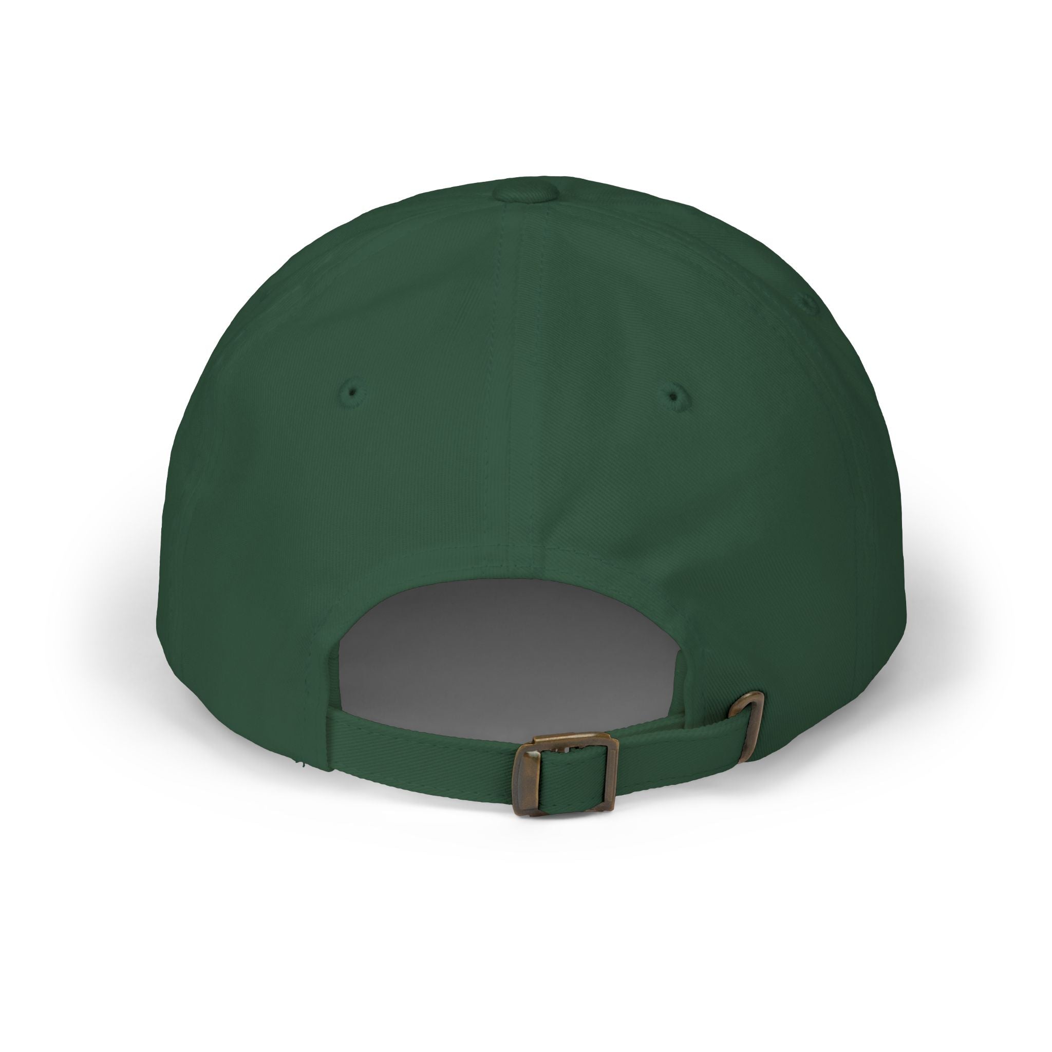 Quincy QK Classic Dad Cap — White Logo Baseball Hat