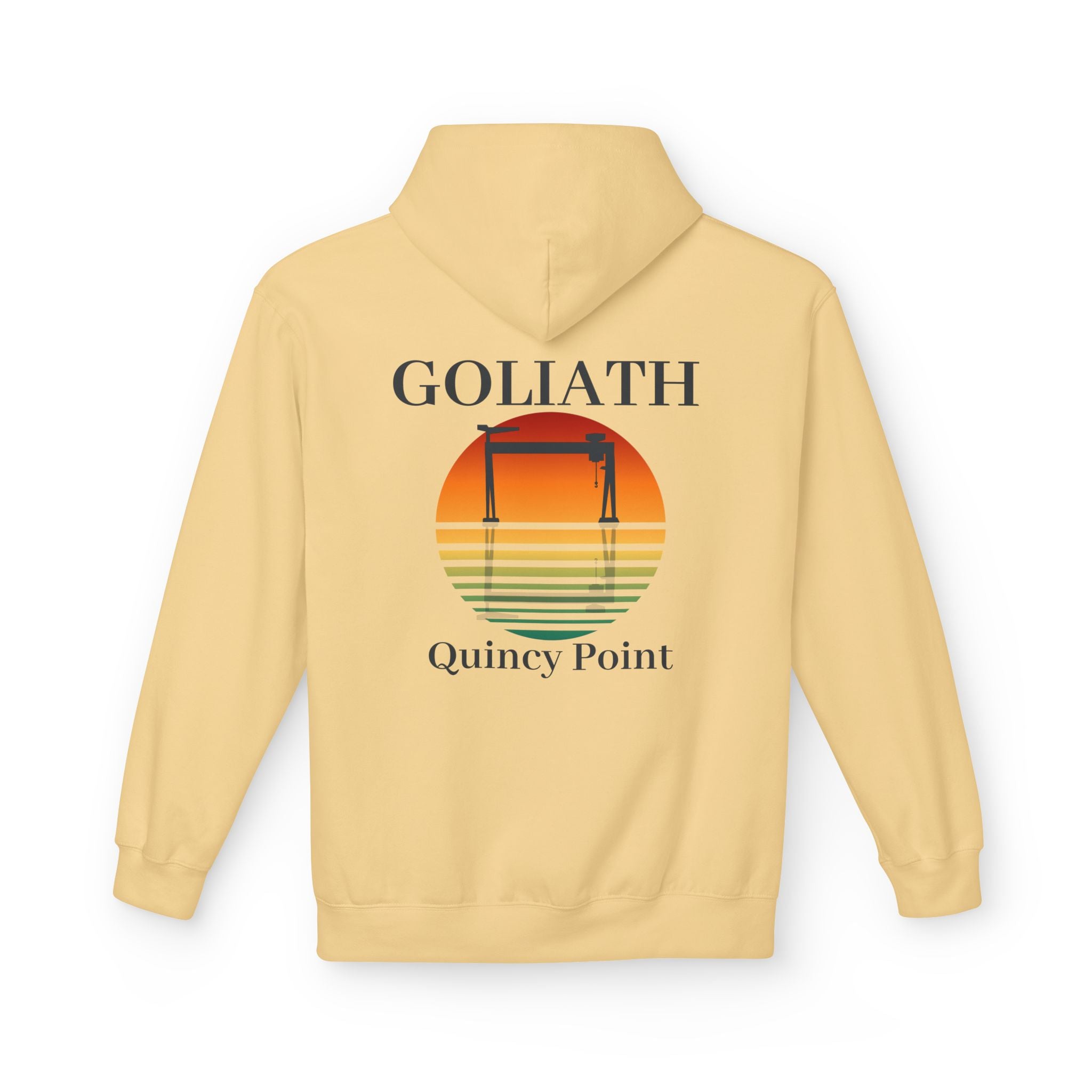 Fore River Shipyard Goliath Sunset Hoodie