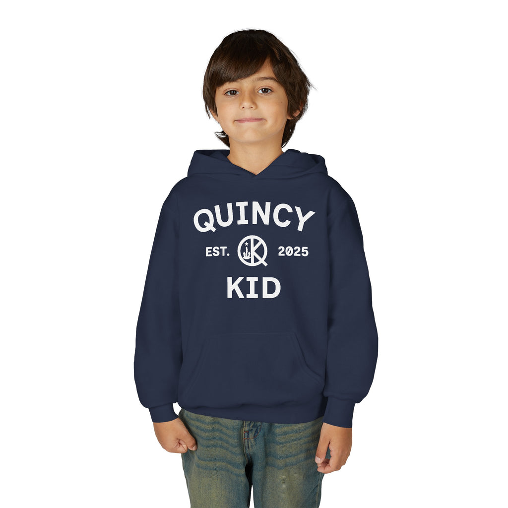 Children's Quincy Kid Athletic Hoodie- Front