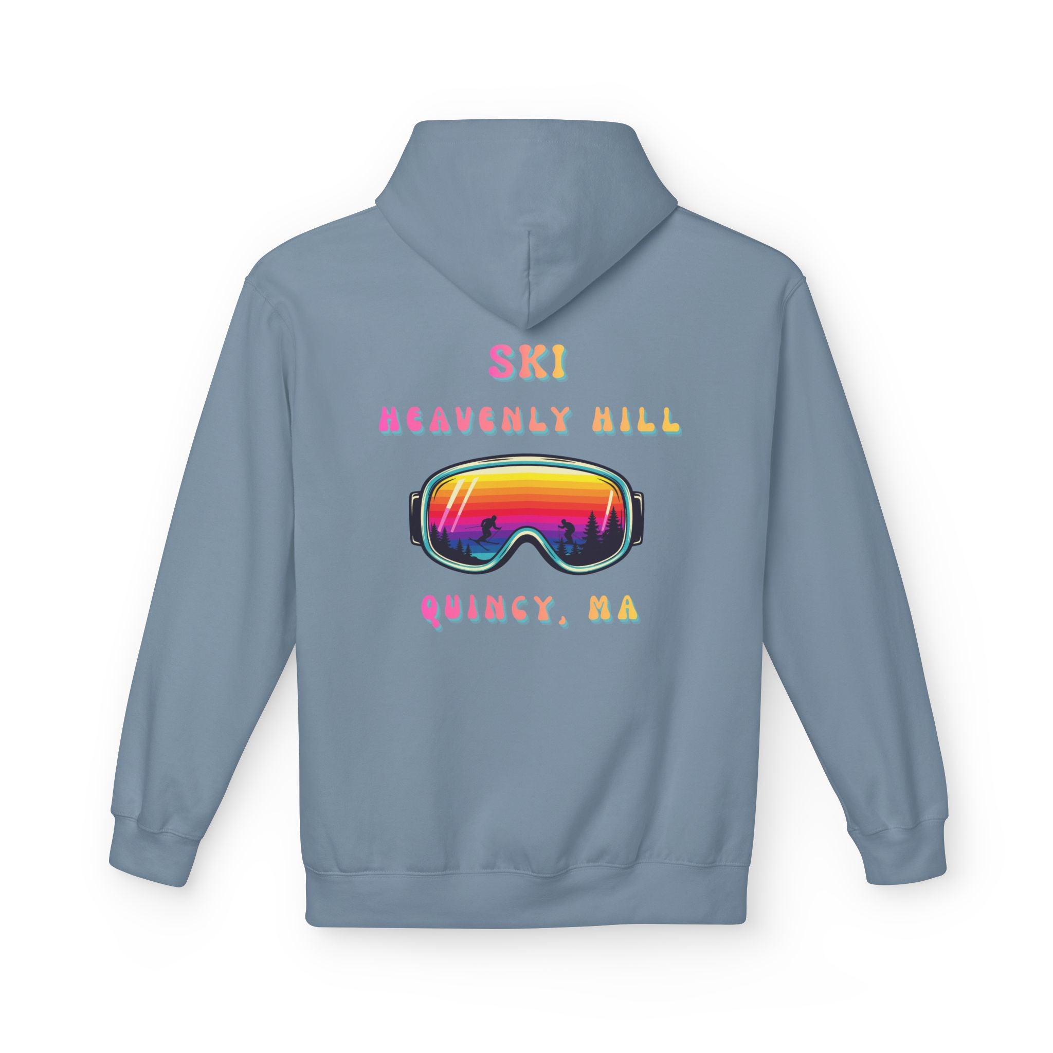 Ski Heavenly Hill Softstyle Hoodie- QK Logo