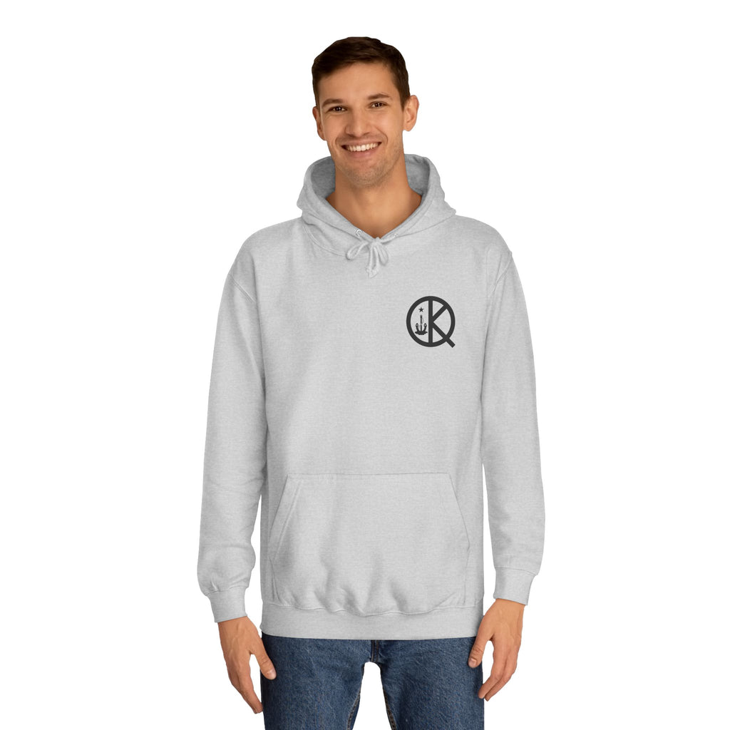 Quincy Quarries Permit Hoodie- Black Text