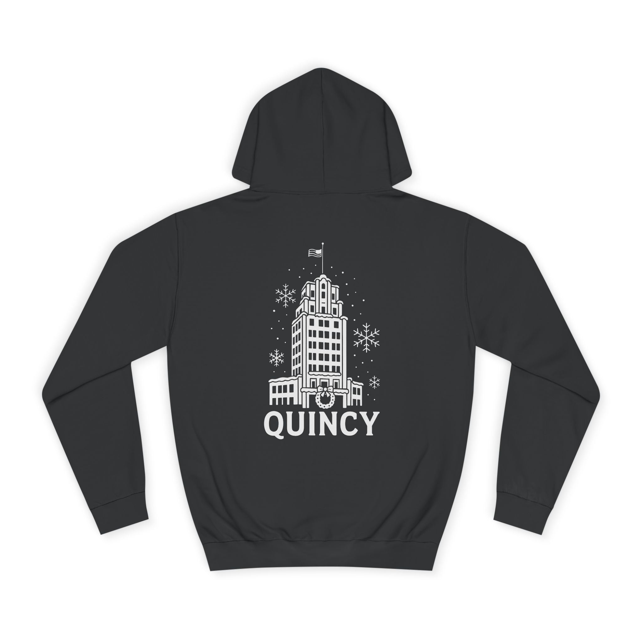 Quincy Center Holiday Scene Hoodie
