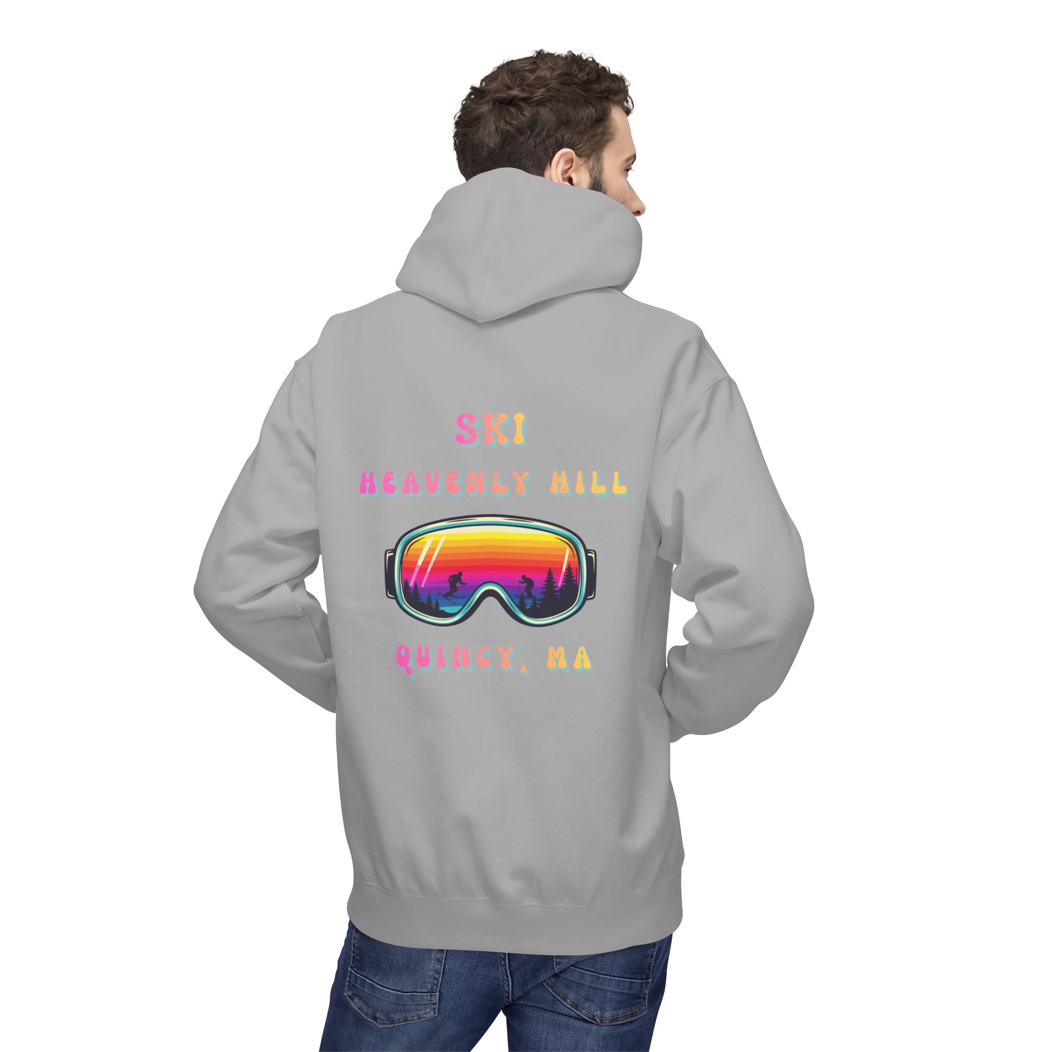 Ski Heavenly Hill Softstyle Hoodie- QK Logo