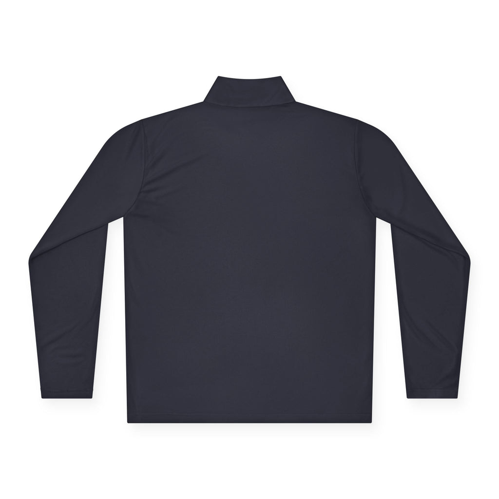 Quincy Kid- Quarter Zip White Logo