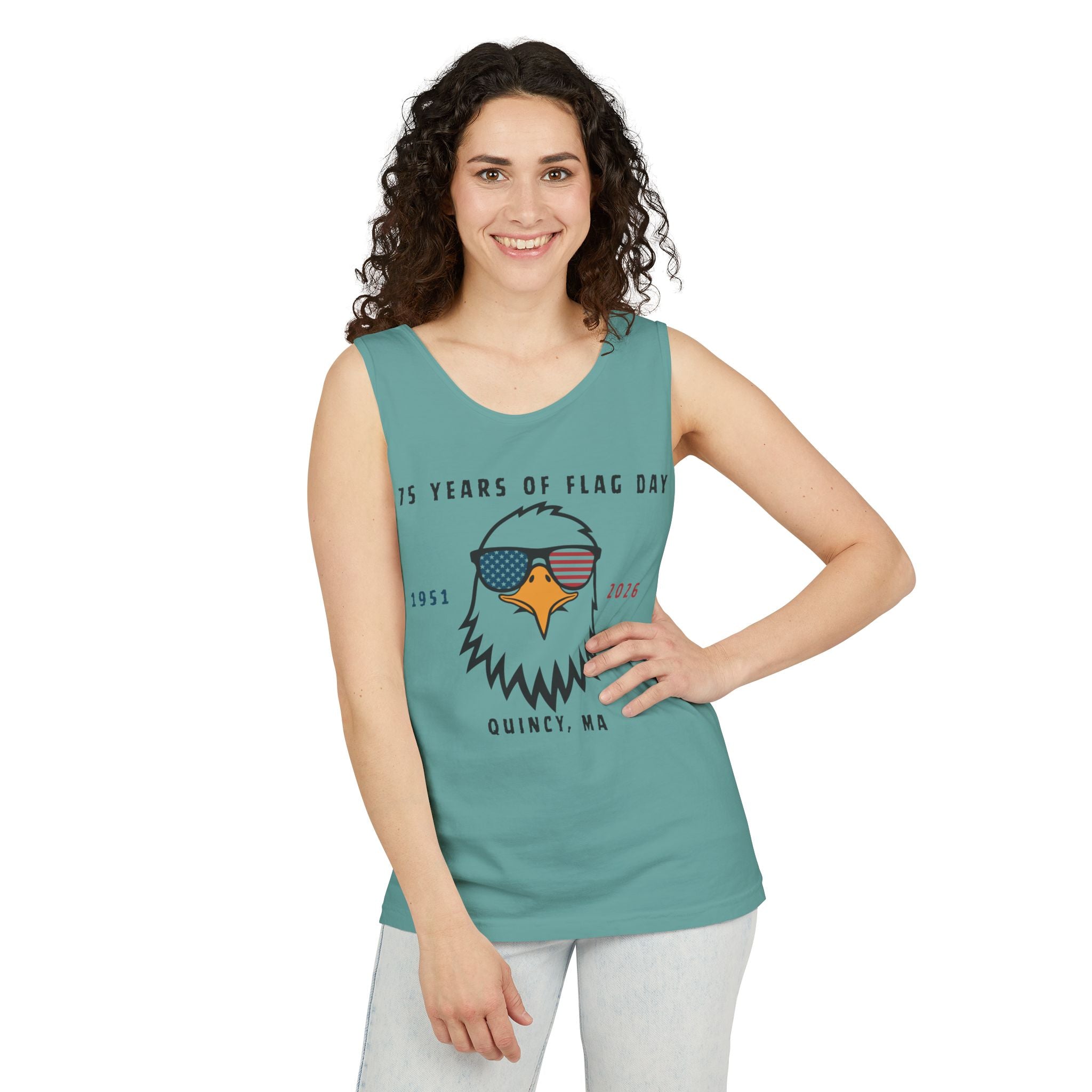Bald Eagle Flag Day 2026 Tank Top