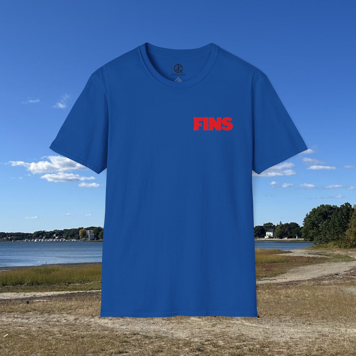 Houghs Neck Flounder vs. Fisherman Jaws T-Shirt
