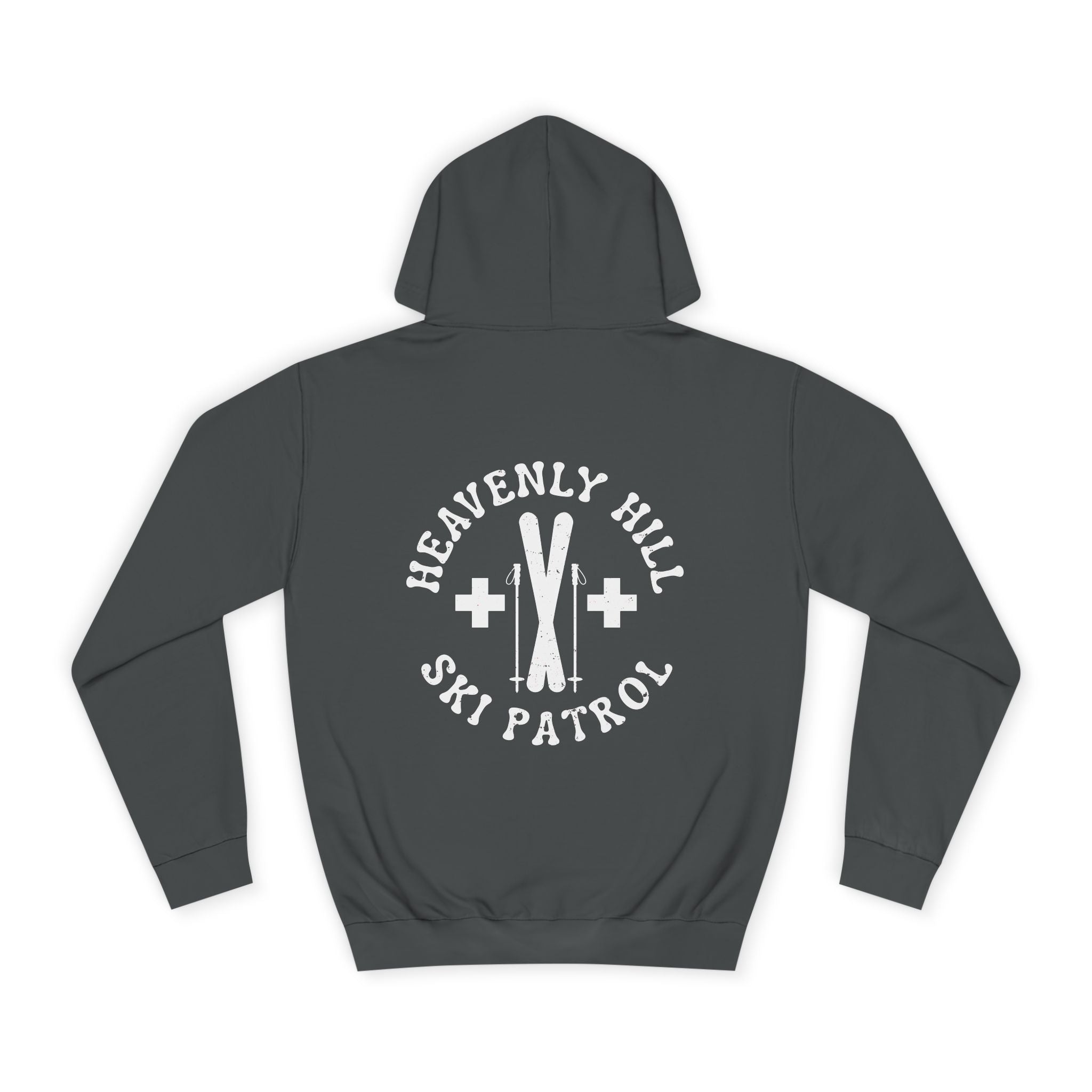 Distressed Heavenly Hill Ski Patrol Hoodie