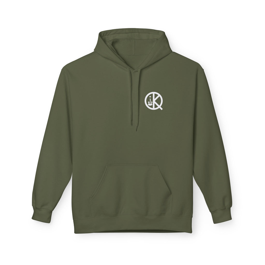 Butler's Pond Hockey Softstyle Hoodie White Text