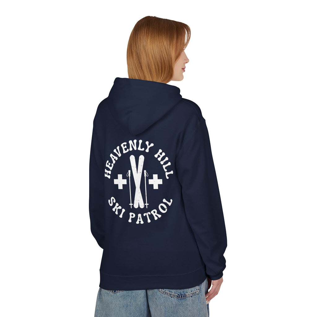 Distressed Heavenly Hill Ski Patrol Softstyle Hoodie