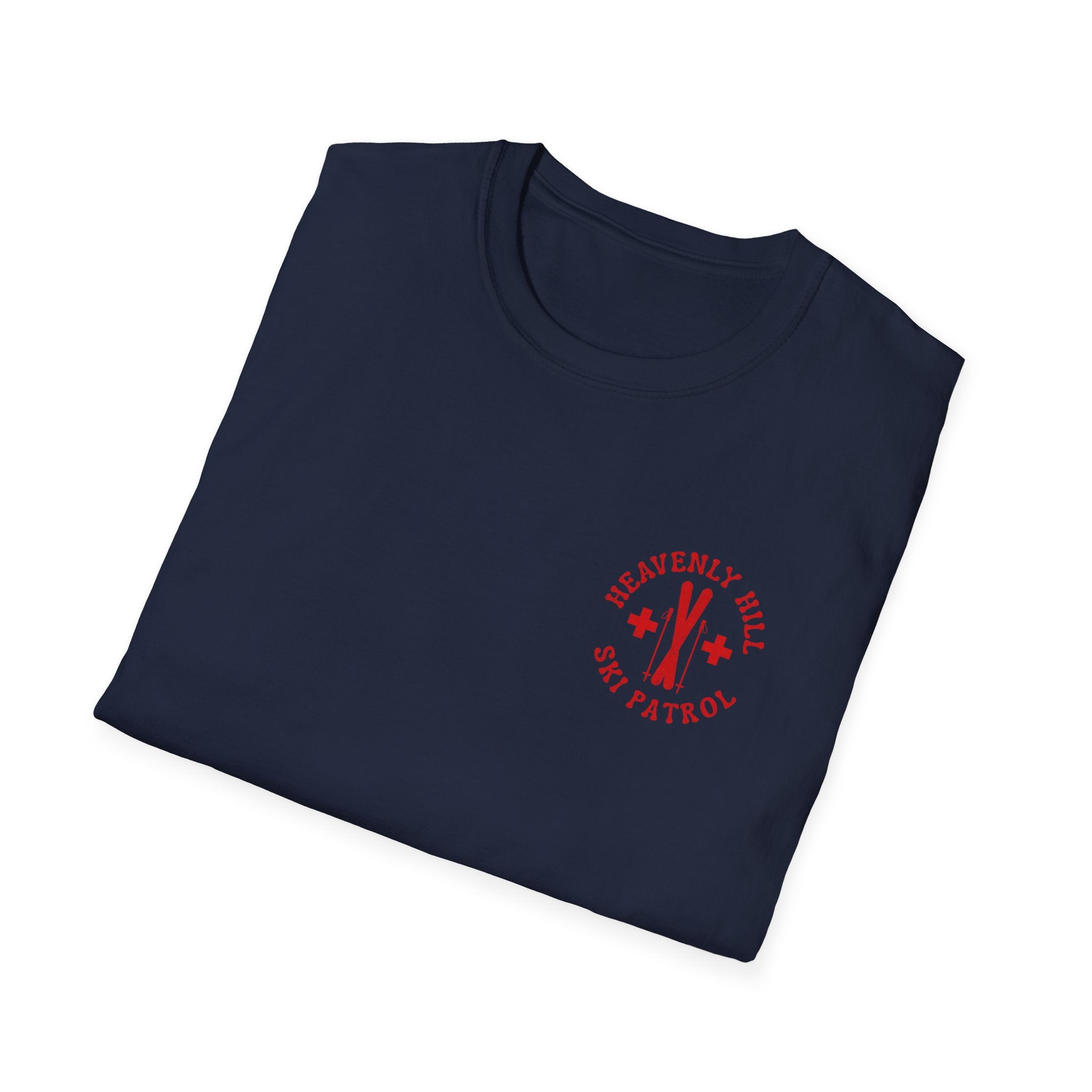 Distressed Heavenly Hill Ski Patrol T-shirt