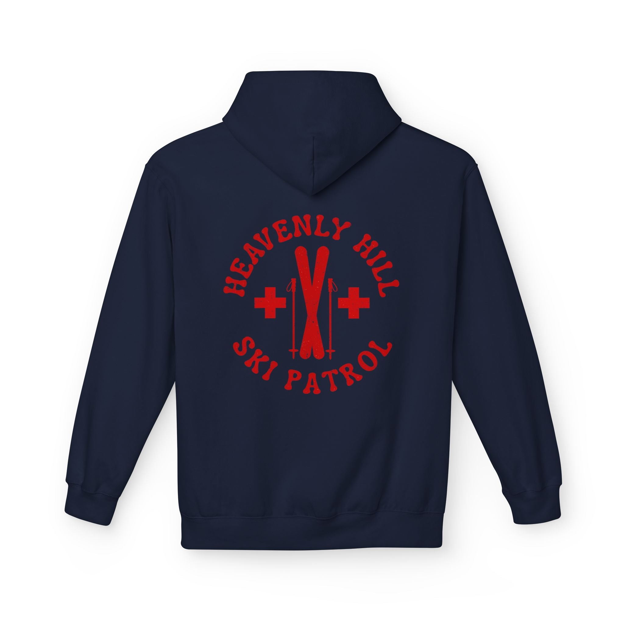 Distressed Heavenly Hill Ski Patrol Softstyle Hoodie