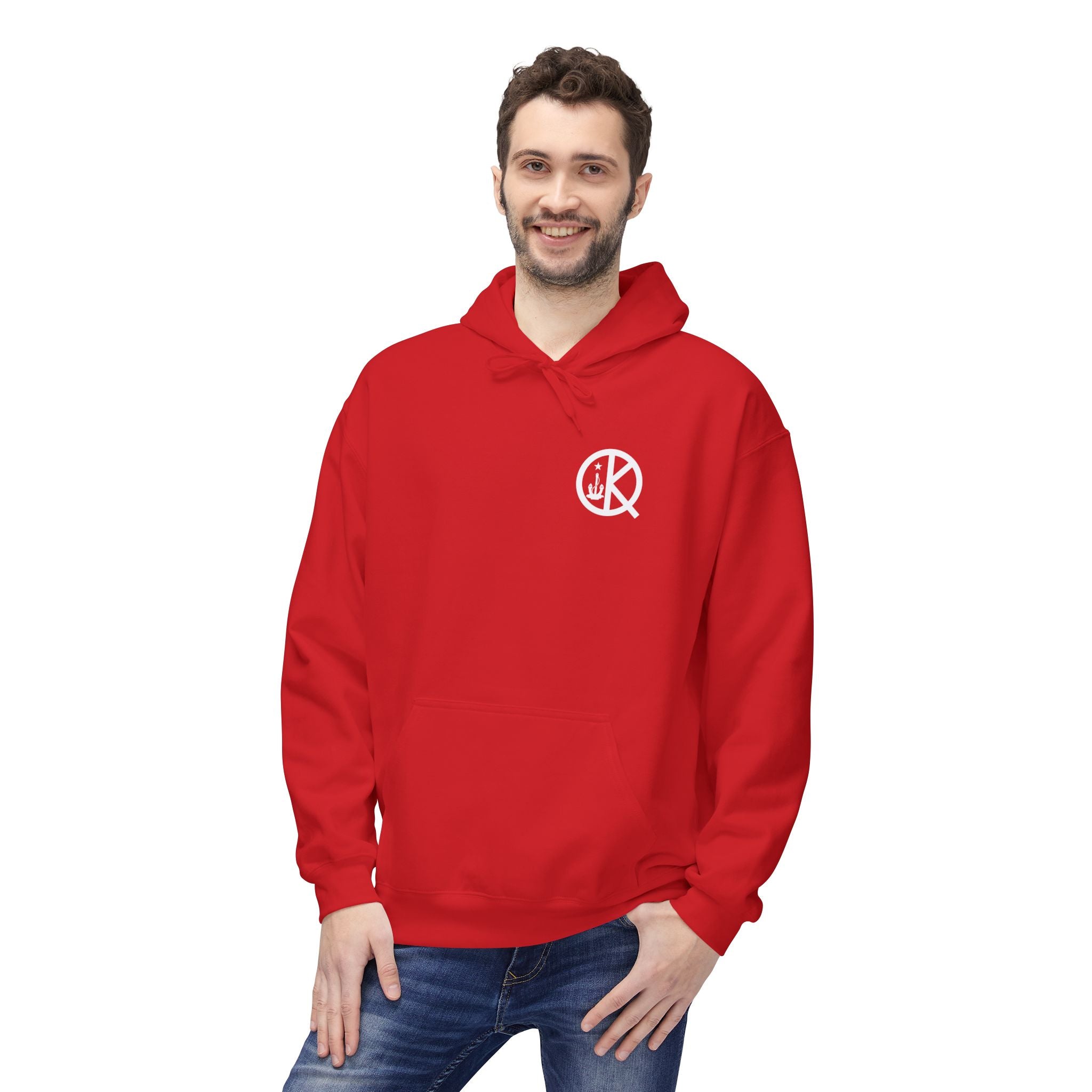 Butler's Pond Hockey Softstyle Hoodie White Text