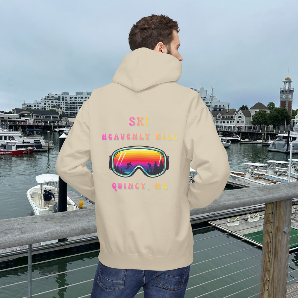 Ski Heavenly Hill Softstyle Hoodie- QK Logo