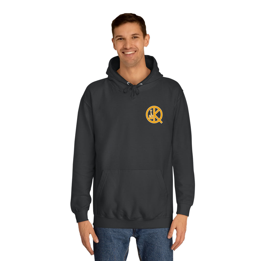 Quincy Kid- Black and Gold Hoodie