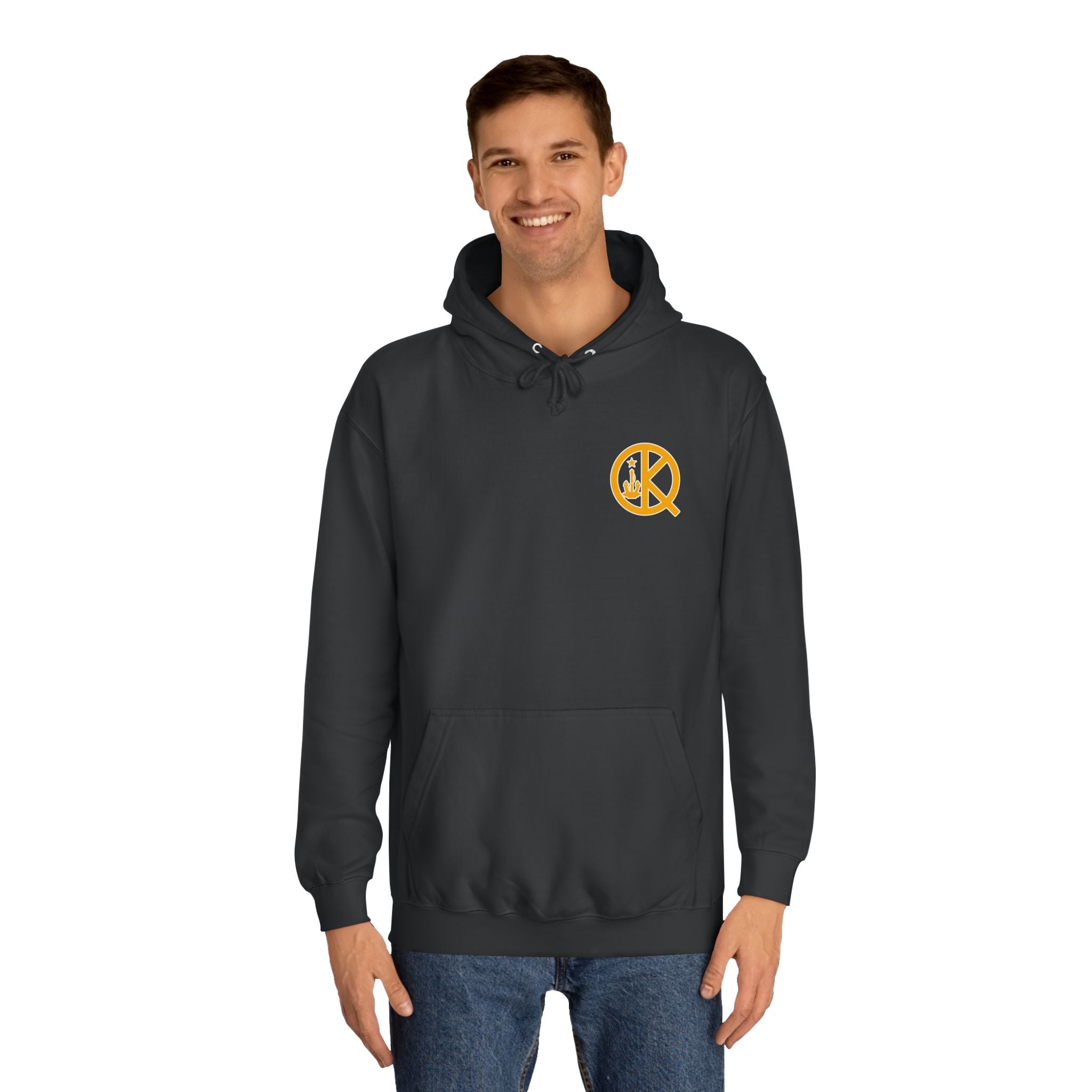 Quincy Kid- Black and Gold Hoodie