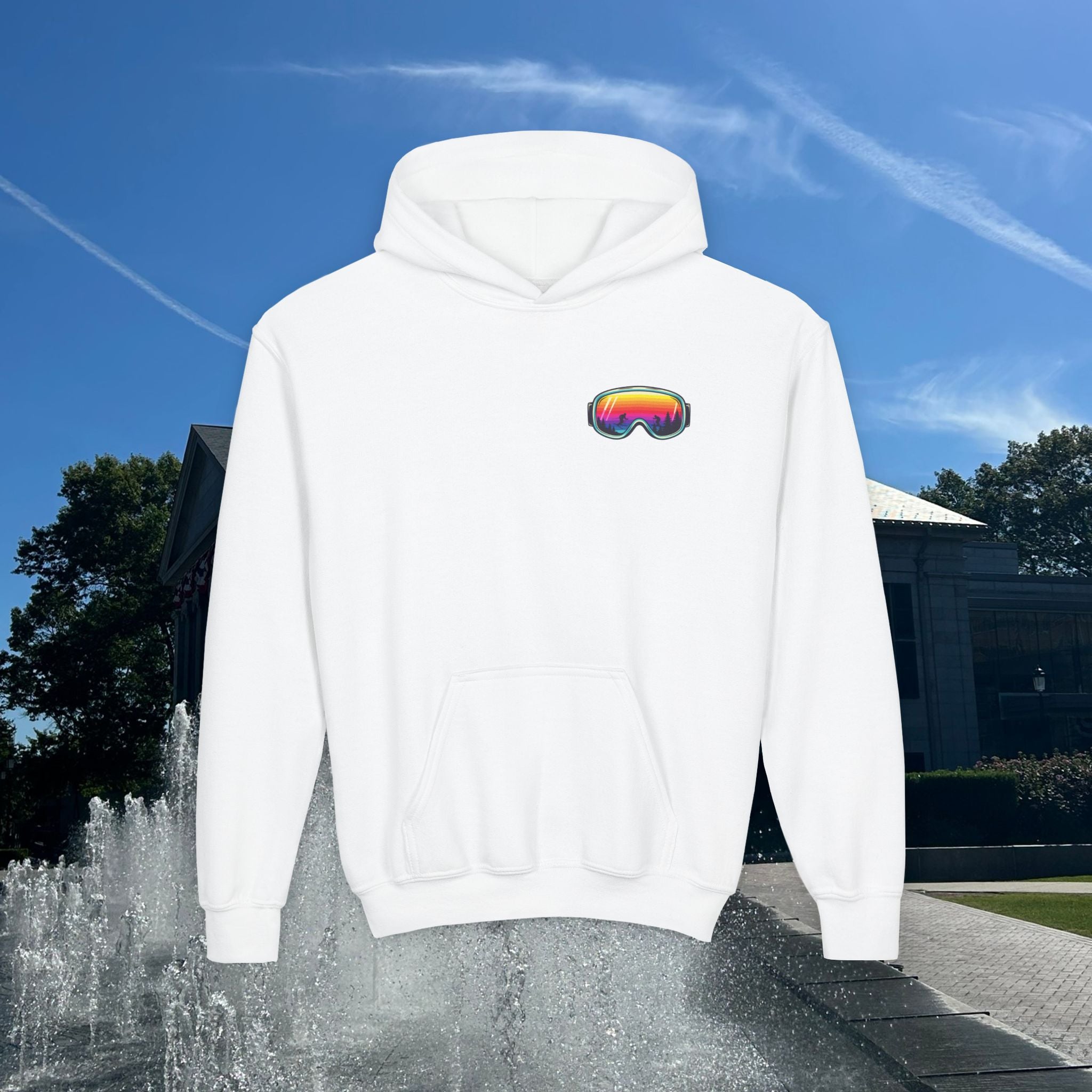 Ski Heavenly Hill Youth Softstyle Hoodie