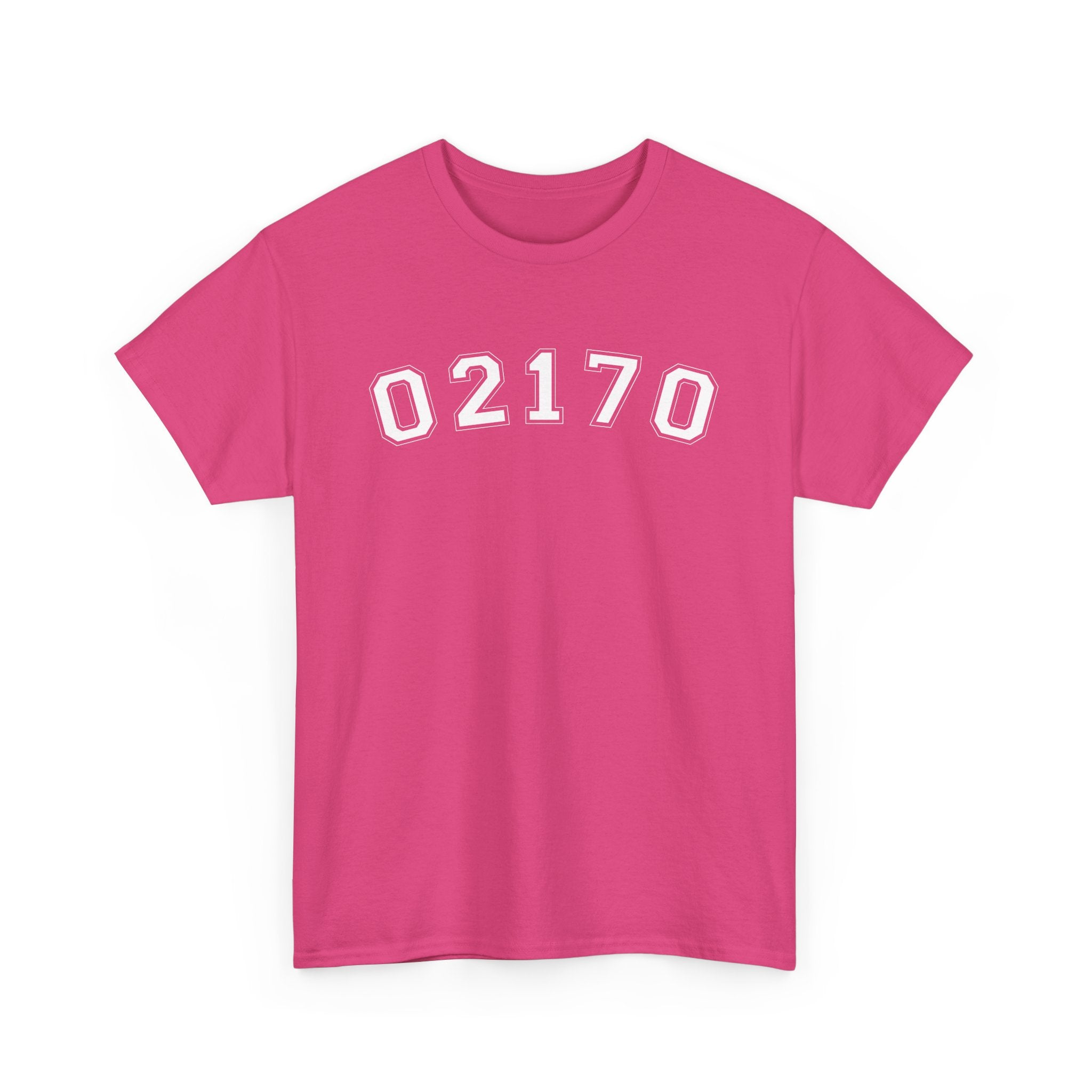 02170- Quincy Zip Code T-shirt White Text