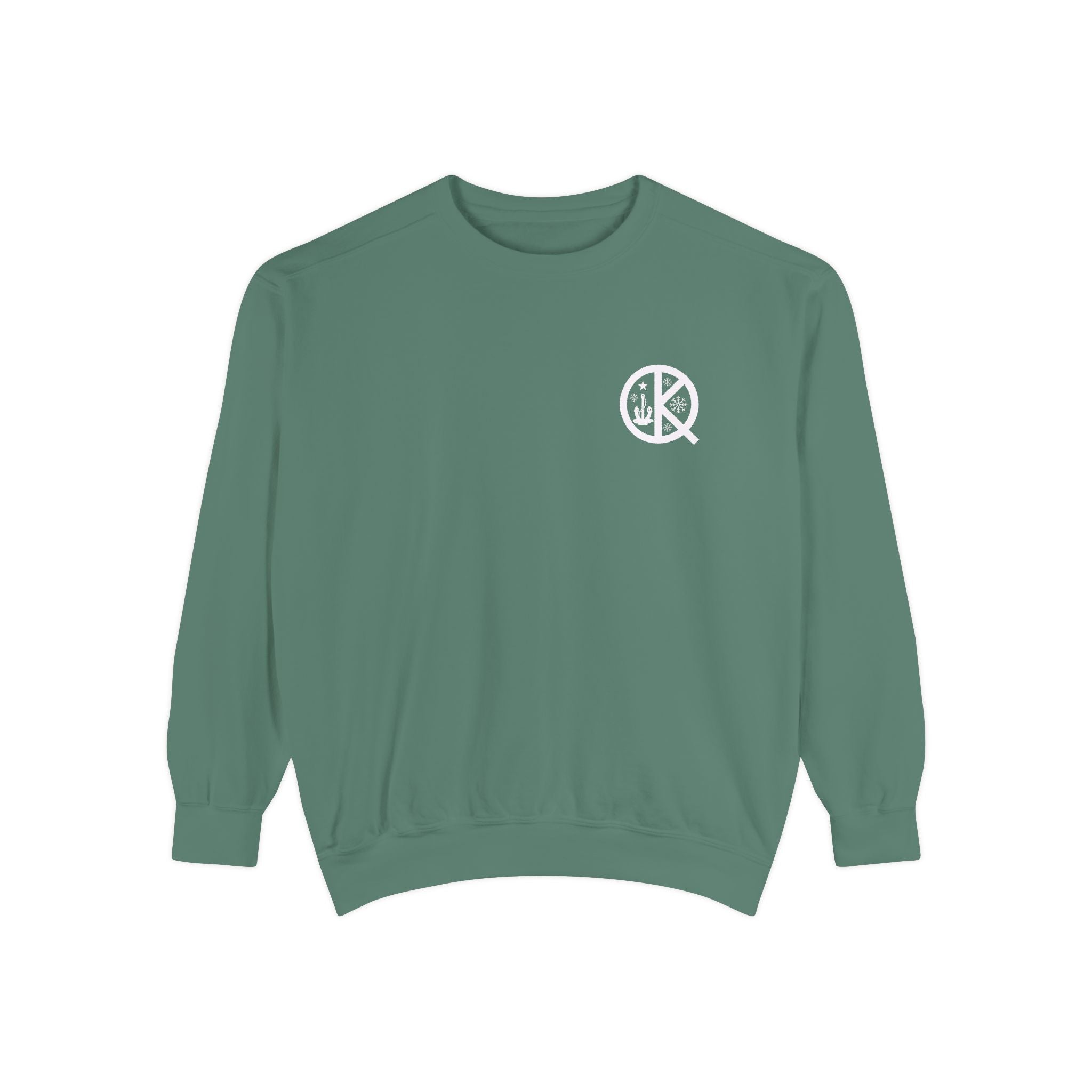 Quincy Center Holiday Sweatshirt- Back