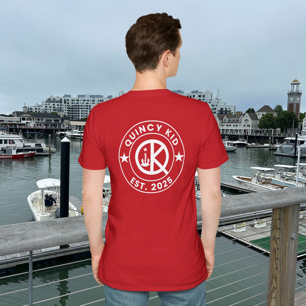 Quincy Kid T-shirt White Emblem