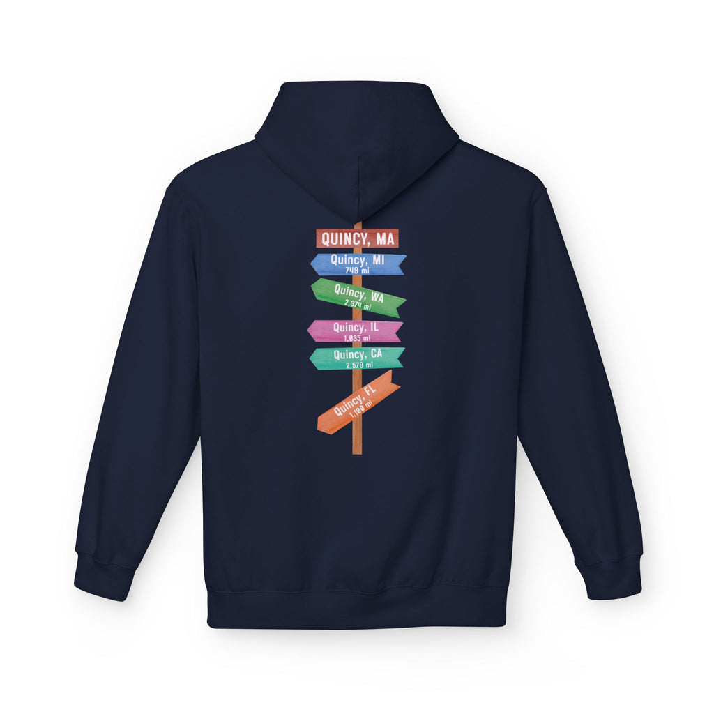 Quincy Distance Sign Soft style Hoodie
