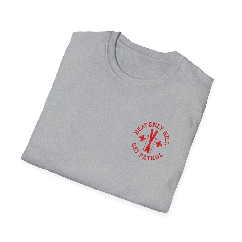 Distressed Heavenly Hill Ski Patrol T-shirt