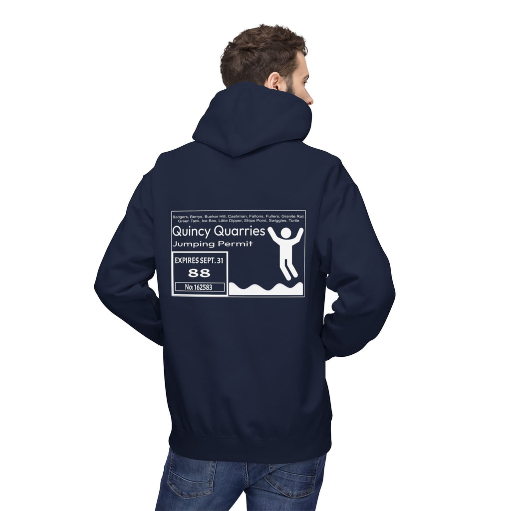 Quincy Quarries Permit Softstyle Hoodie