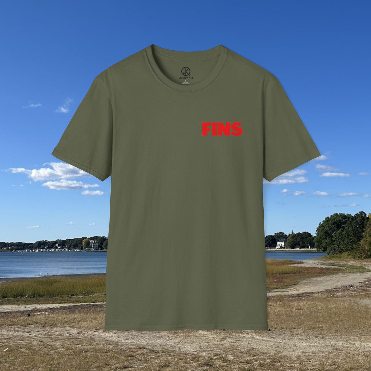 Houghs Neck Flounder vs. Fisherman Jaws T-Shirt