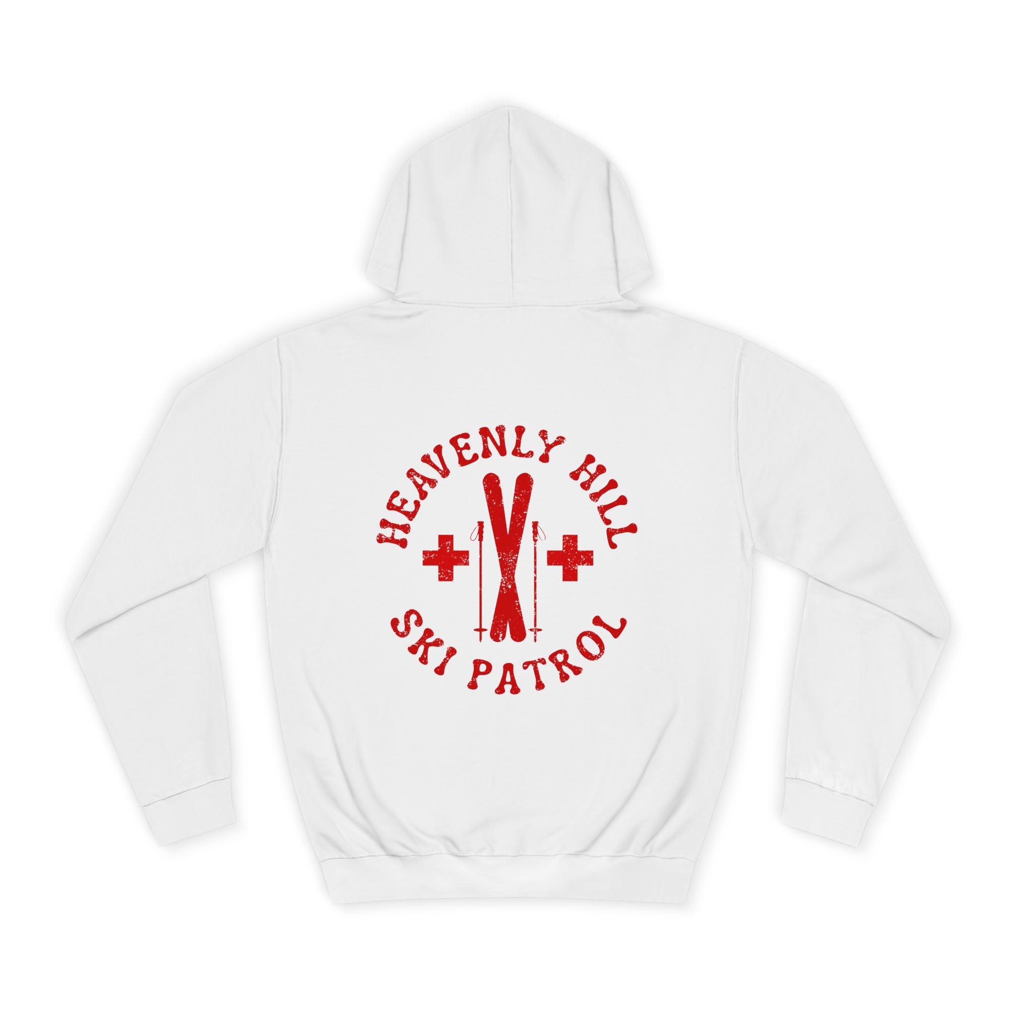 Distressed Heavenly Hill Ski Patrol Hoodie